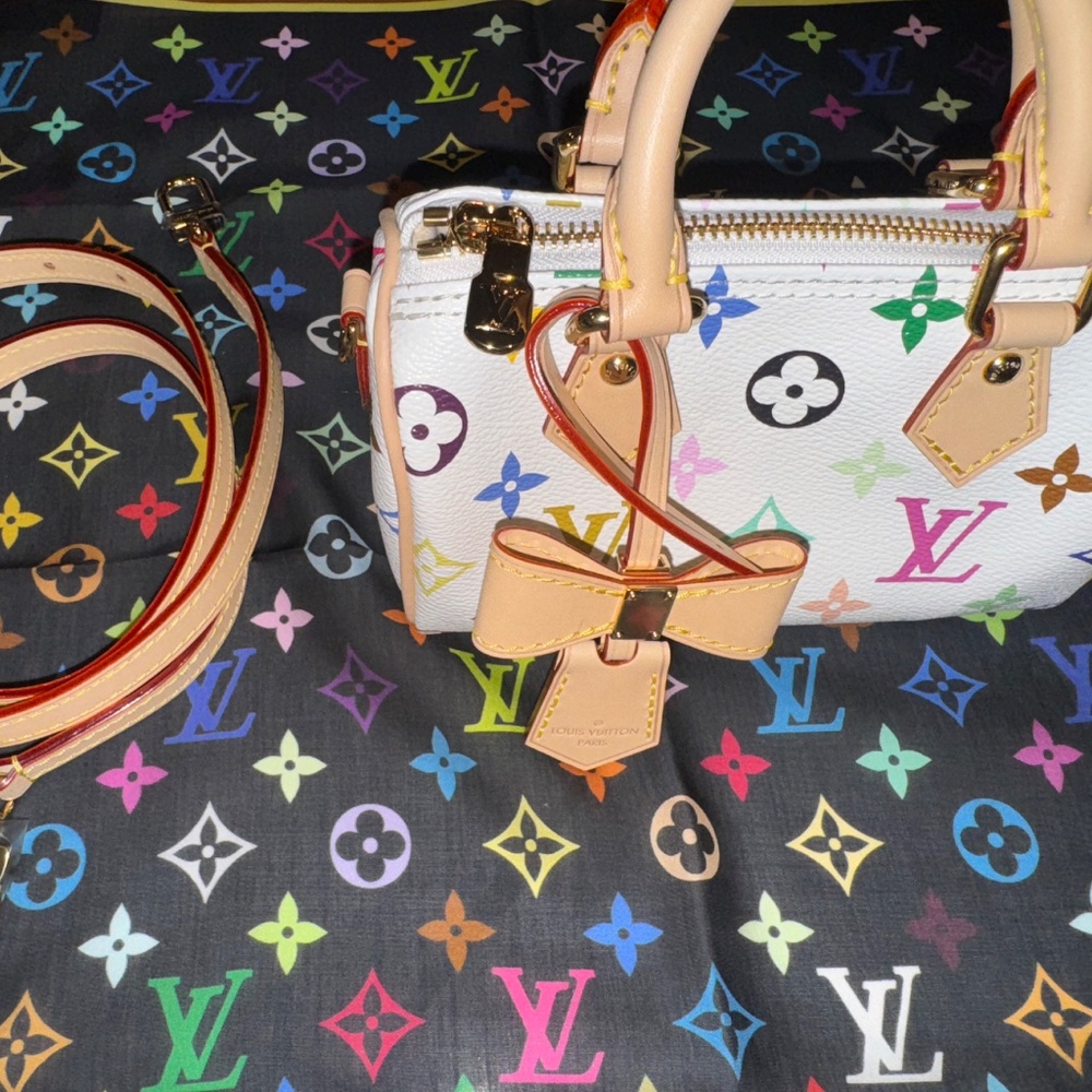 Louis Vuitton X Murakami 2025 Nano Speedy NWT - Picture 3 of 4